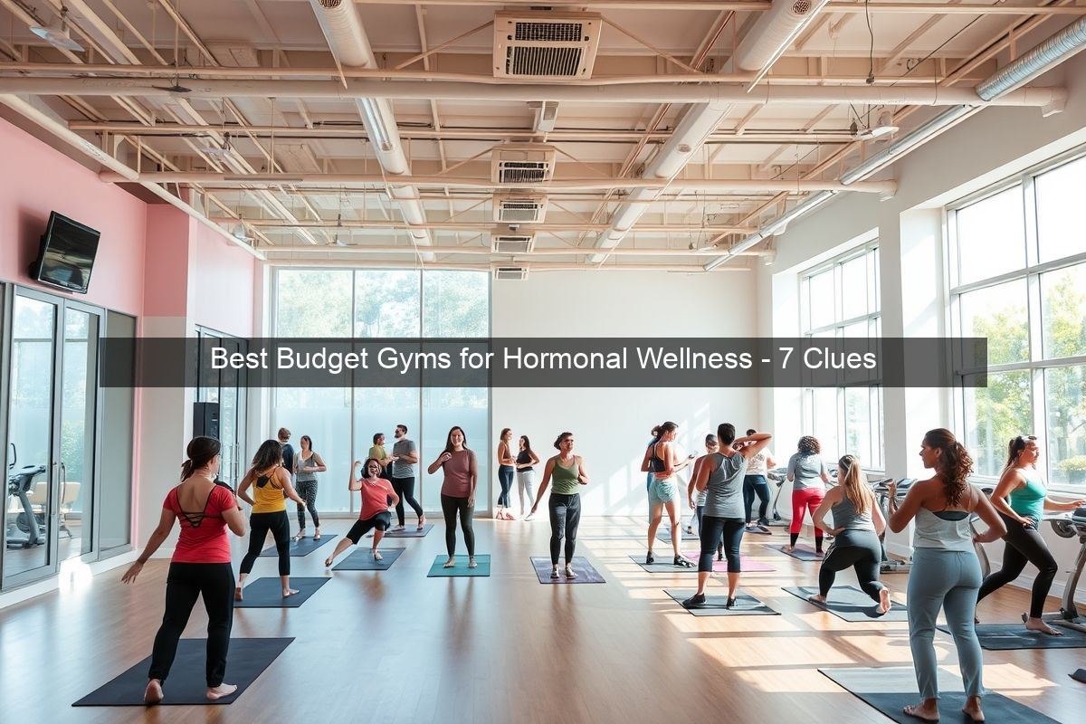 Best Budget Gyms for Hormonal Wellness - 7 Clues