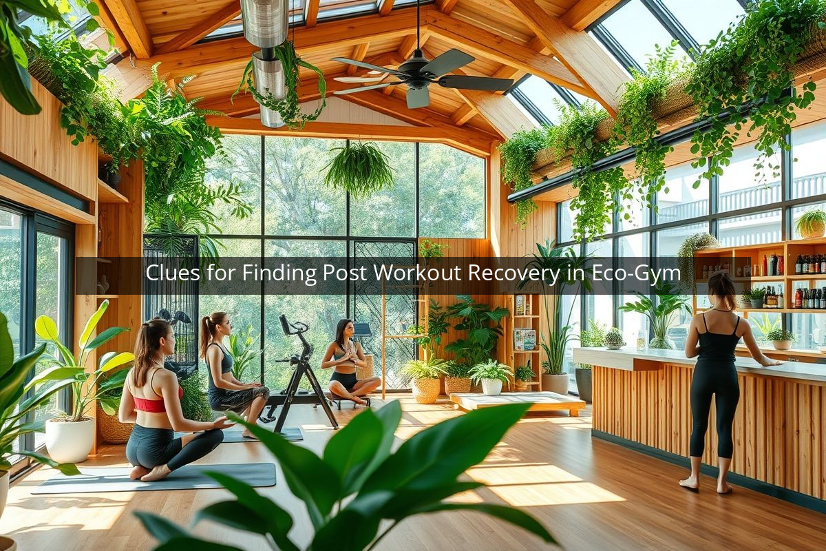 Clues for Finding Post Workout Recovery in Eco-Gyms - 10 Tricks