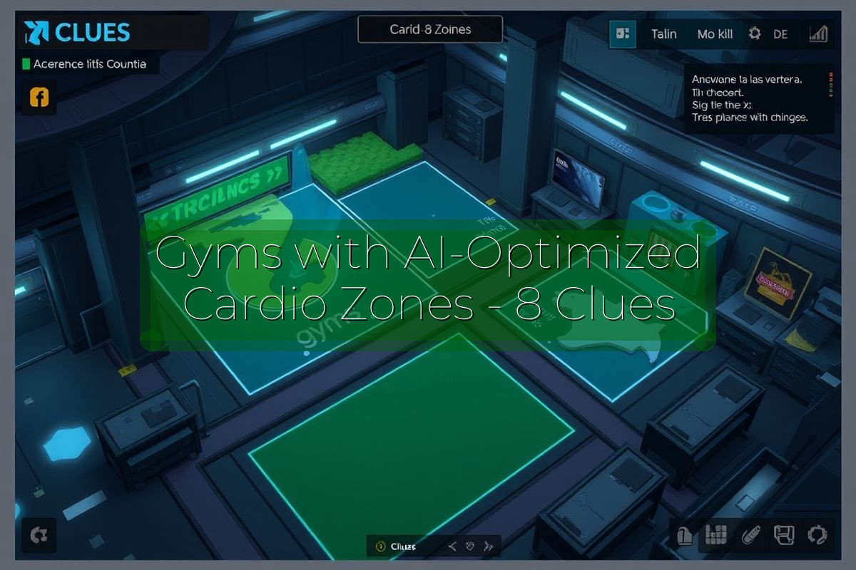 Gyms with AI-Optimized Cardio Zones - 8 Clues