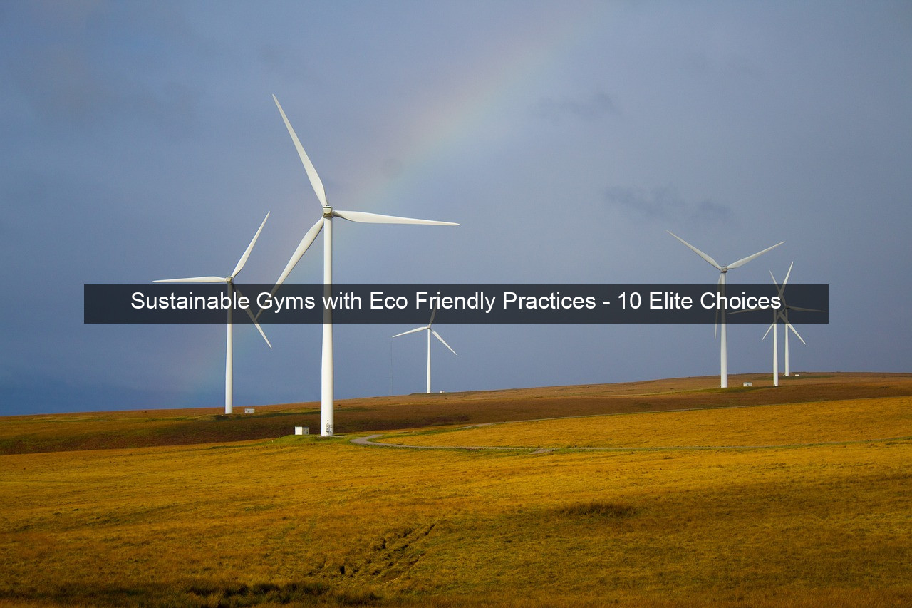 Sustainable Gyms with Eco Friendly Practices - 10 Elite Choices