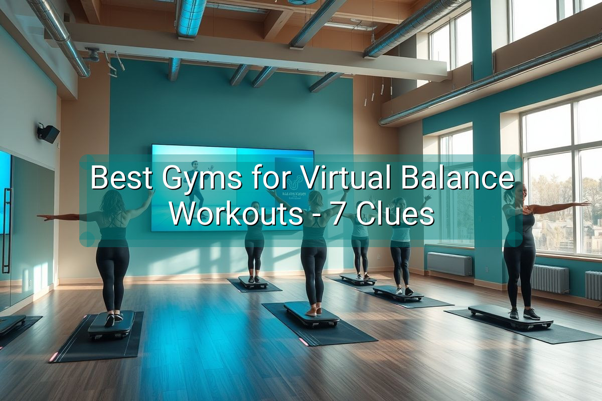Best Gyms for Virtual Balance Workouts - 7 Clues