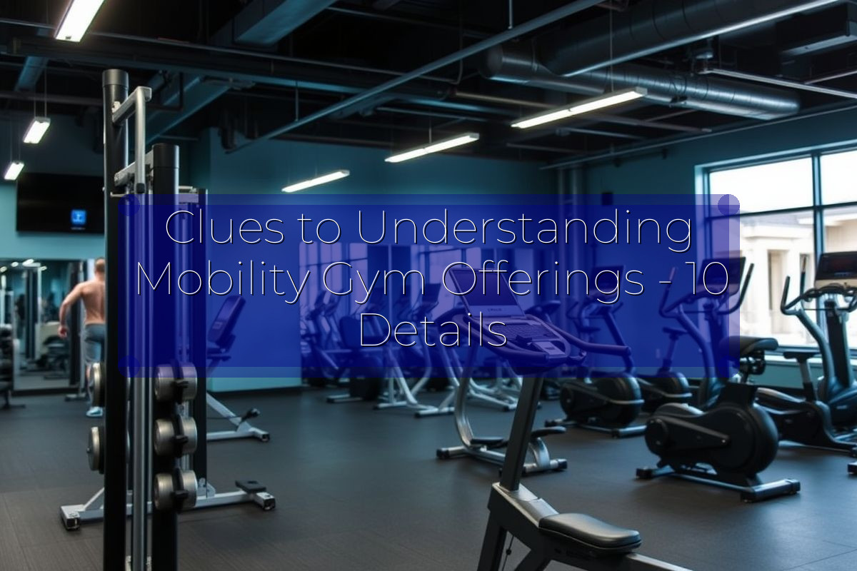 Clues to Understanding Mobility Gym Offerings - 10 Details