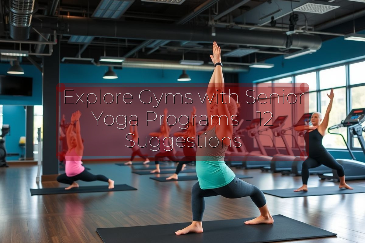Explore Gyms with Senior Yoga Programs - 12 Suggestions