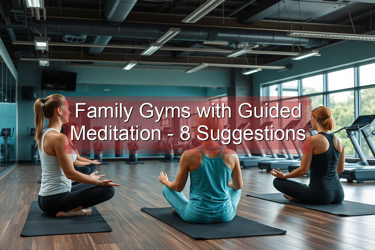 Family Gyms with Guided Meditation - 8 Suggestions