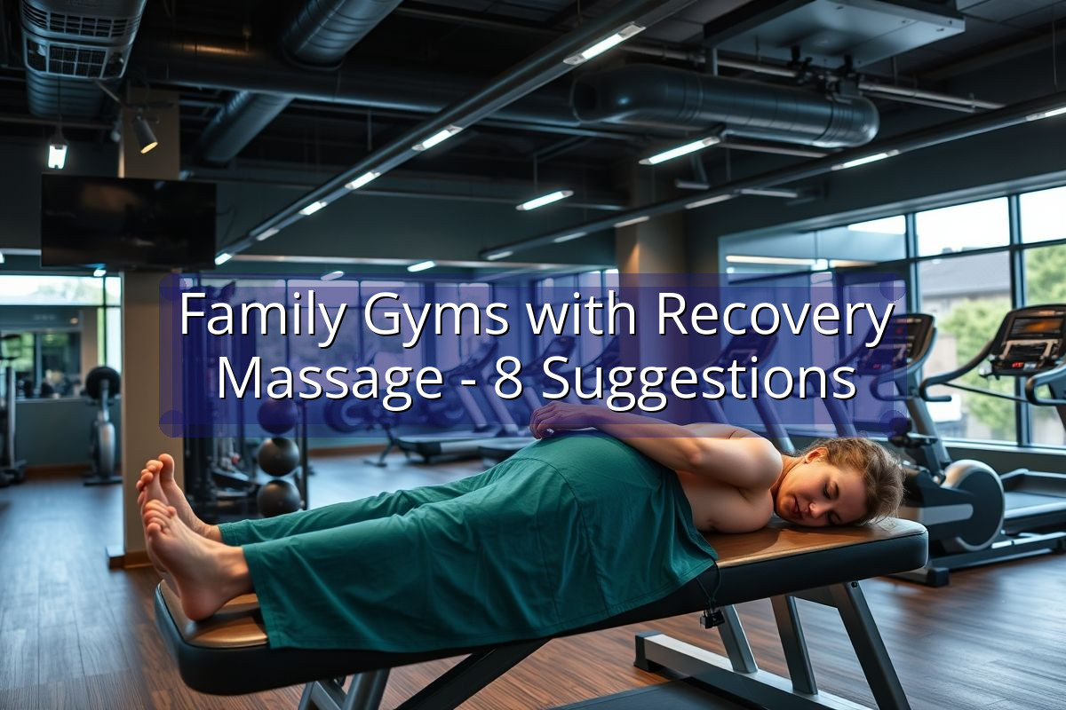 Family Gyms with Recovery Massage - 8 Suggestions