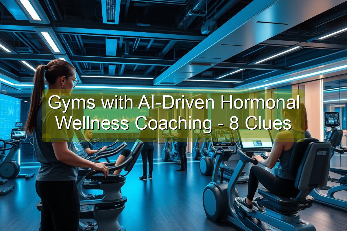 Gyms with AI-Driven Hormonal Wellness Coaching - 8 Clues