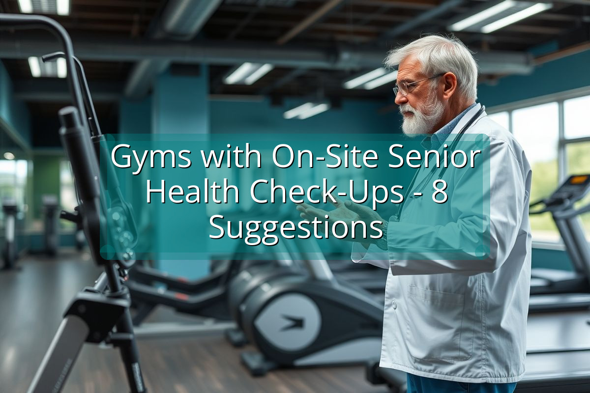 Gyms with On-Site Senior Health Check-Ups - 8 Suggestions