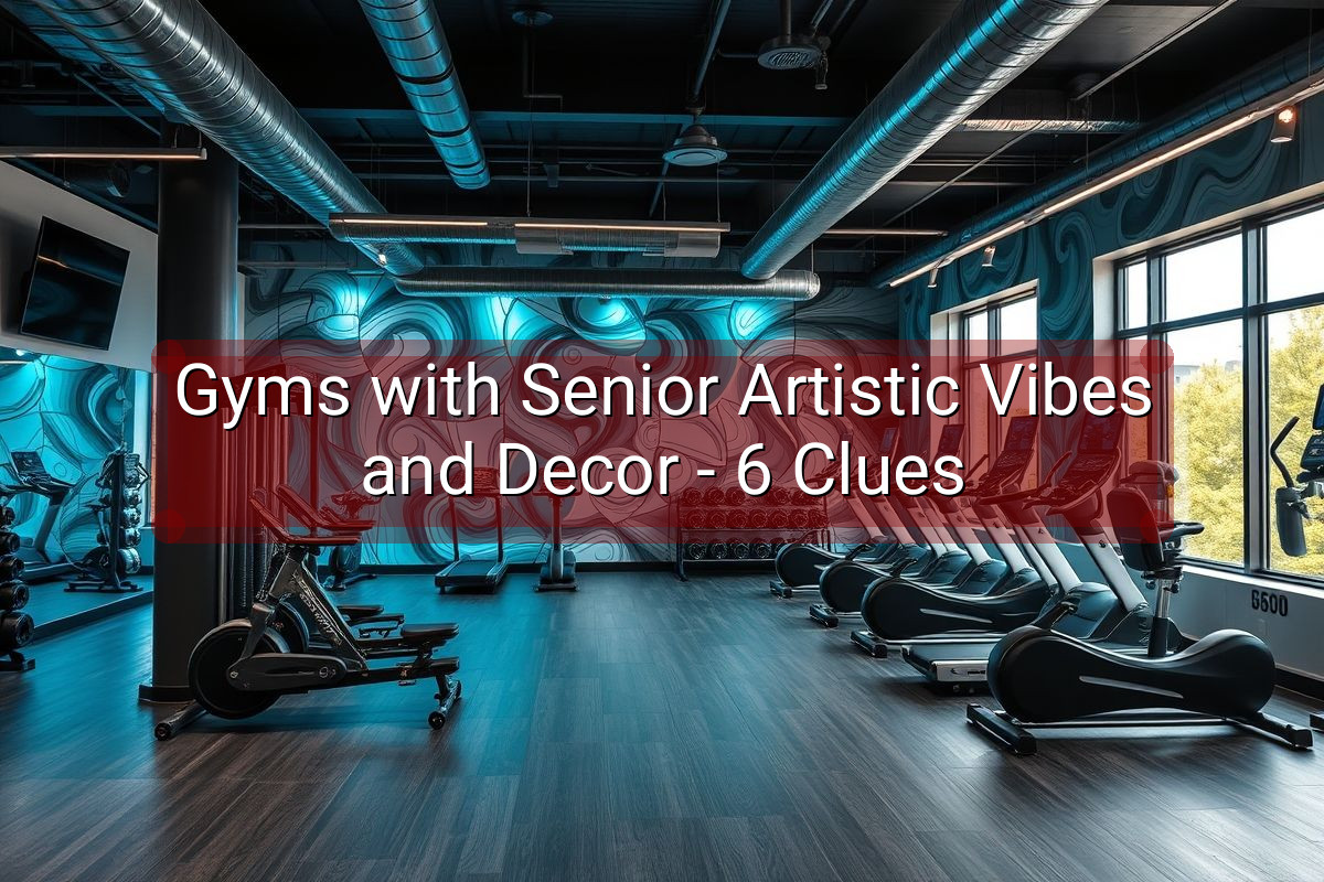 Gyms with Senior Artistic Vibes and Decor - 6 Clues