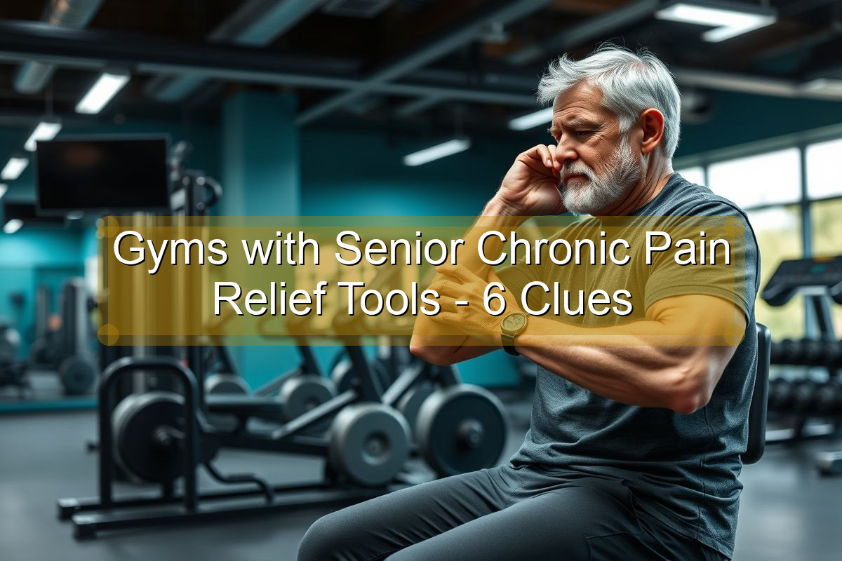 Gyms with Senior Chronic Pain Relief Tools - 6 Clues