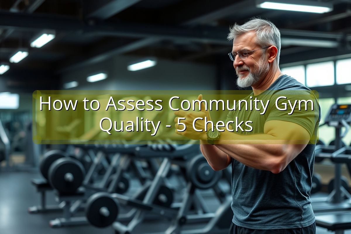 How to Assess Community Gym Quality - 5 Checks