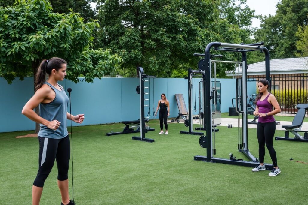 Outdoor Gyms with Energy Boosting Tools - 7 Clues Outdoor Gyms with Energy Boosting Tools - 7 Clues