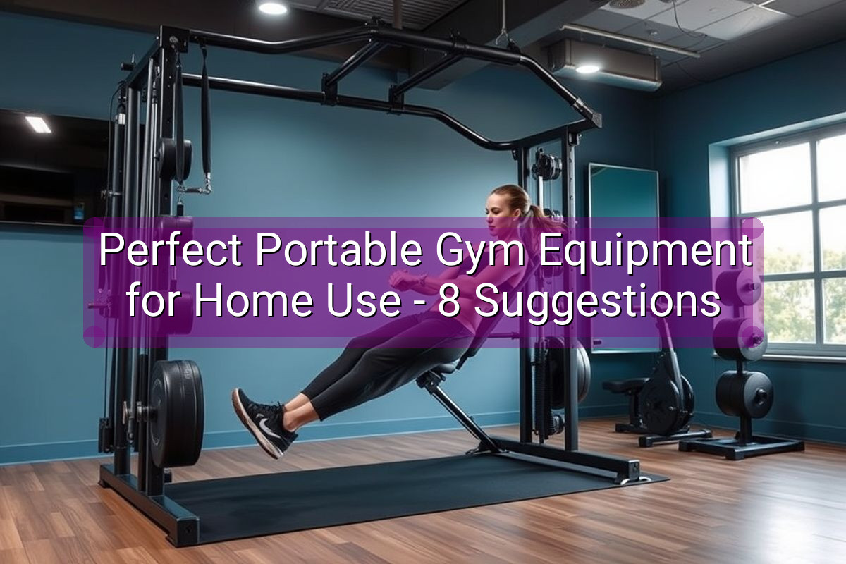 Perfect Portable Gym Equipment for Home Use - 8 Suggestions