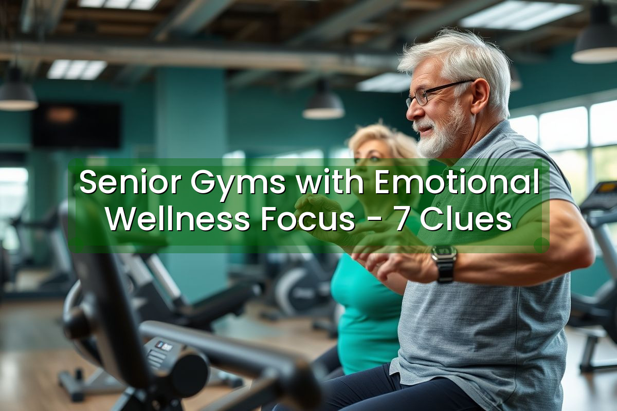 Senior Gyms with Emotional Wellness Focus - 7 Clues