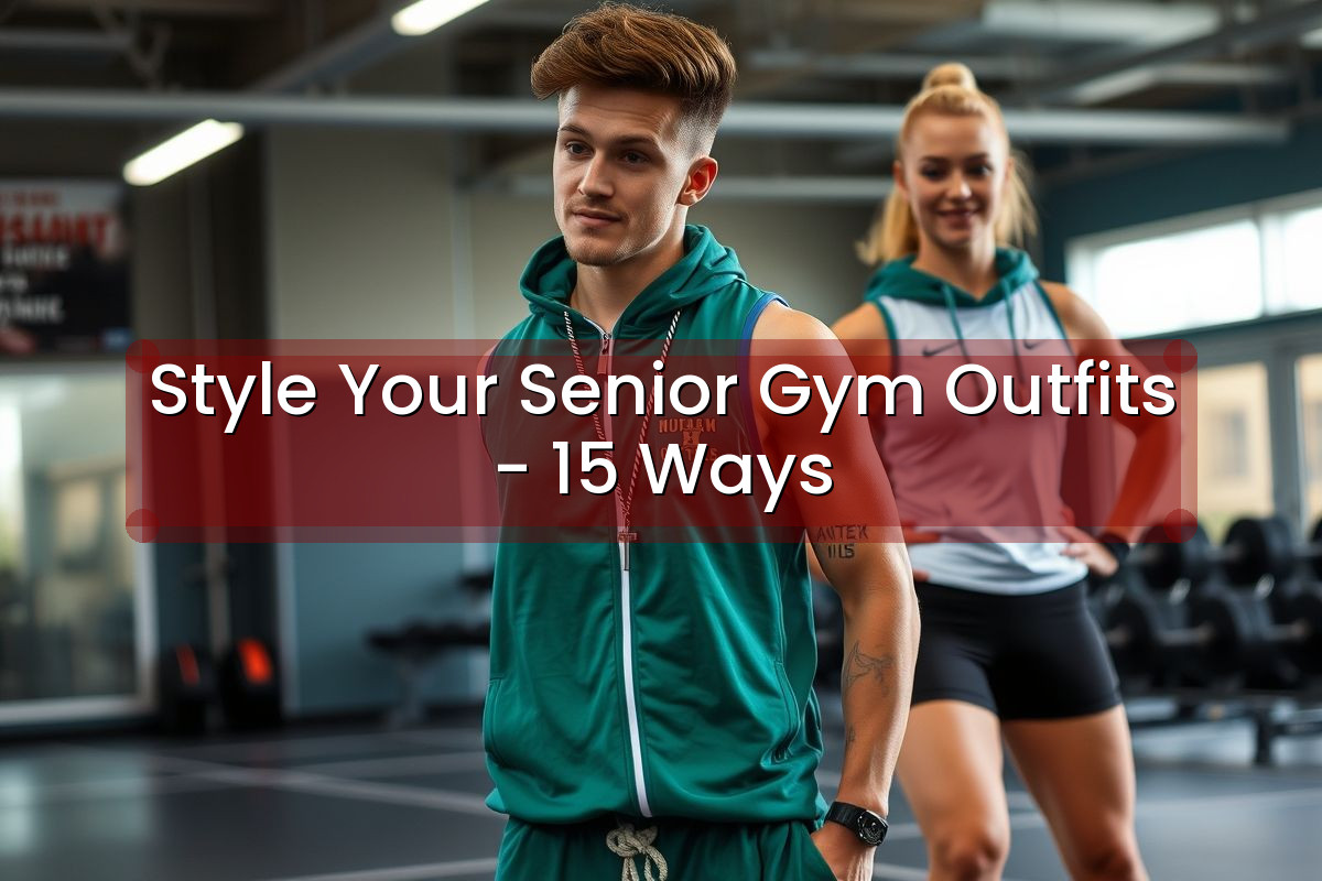 Style Your Senior Gym Outfits - 15 Ways