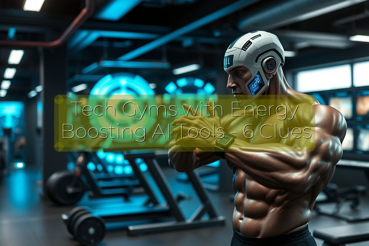 Tech Gyms with Energy Boosting AI Tools - 6 Clues