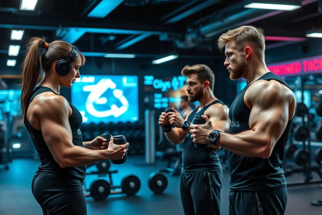 Tech Gyms with Team Building AI Features - 6 Clues