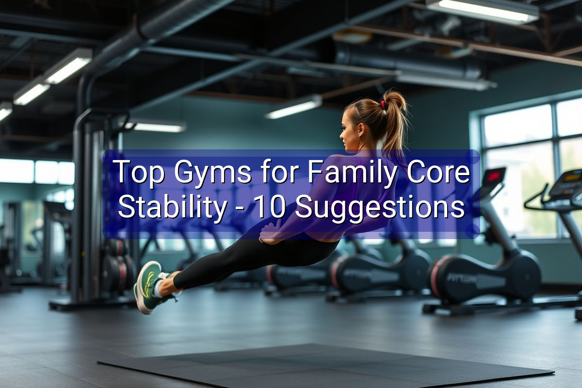 Top Gyms for Family Core Stability - 10 Suggestions