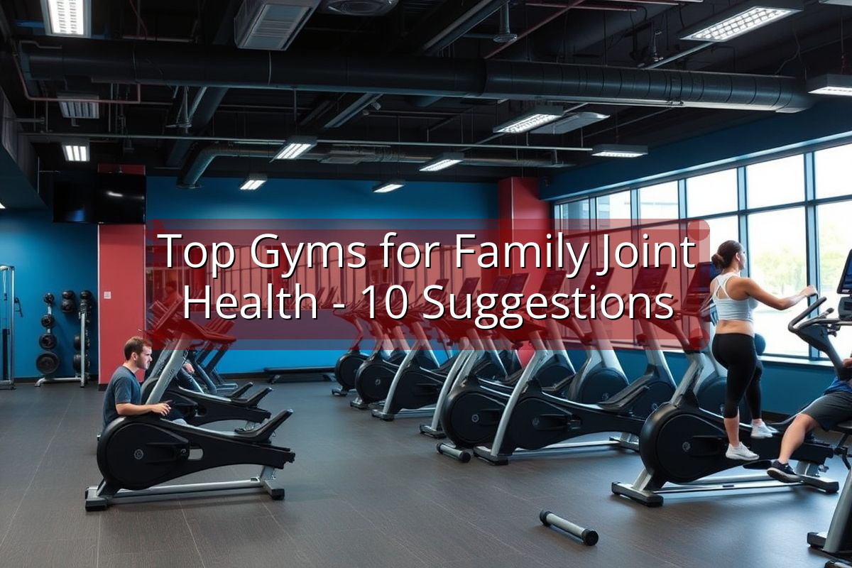 Top Gyms for Family Joint Health - 10 Suggestions
