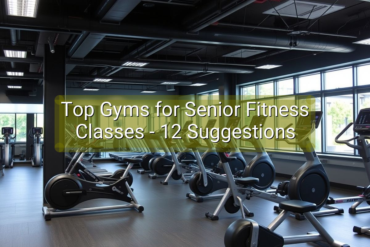 Top Gyms for Senior Fitness Classes - 12 Suggestions