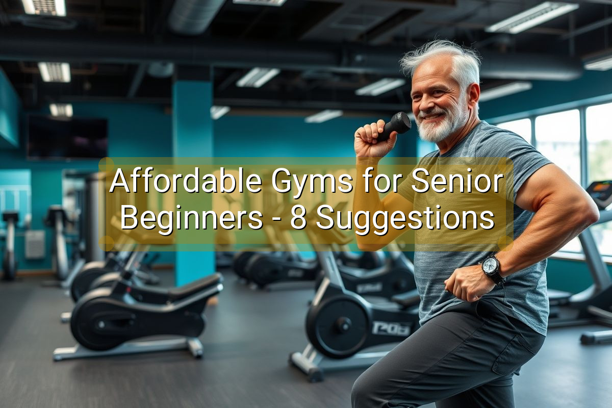 Affordable Gyms for Senior Beginners - 8 Suggestions
