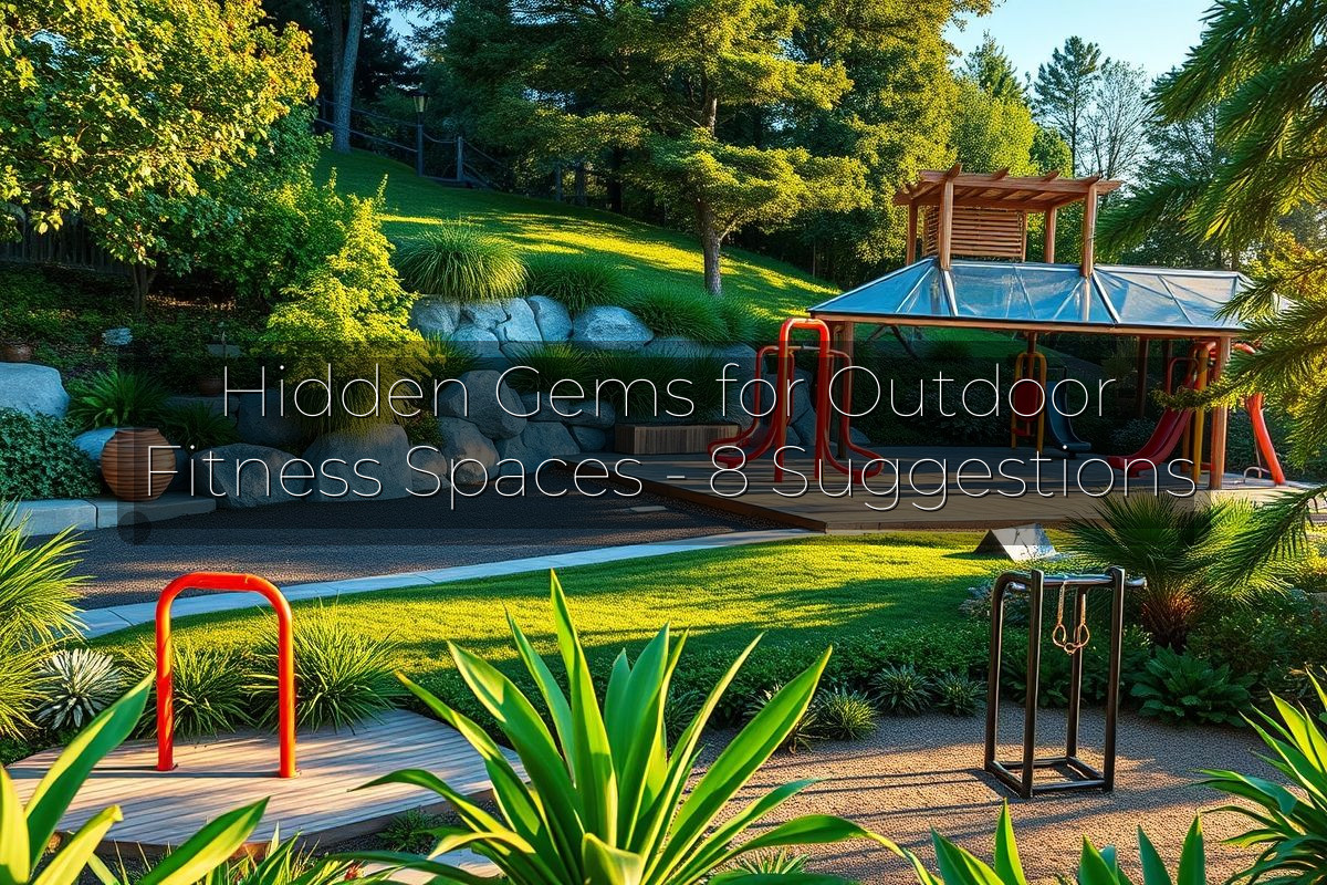 Hidden Gems for Outdoor Fitness Spaces - 8 Suggestions