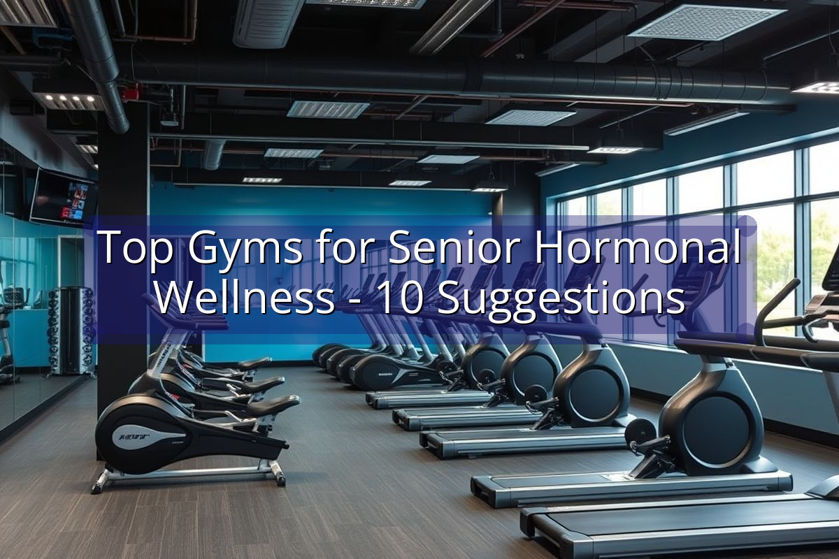 Top Gyms for Senior Hormonal Wellness - 10 Suggestions